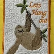 Mug Rug - Sloth 1
