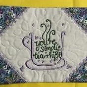 Mug Rug - "Tea-rrific"