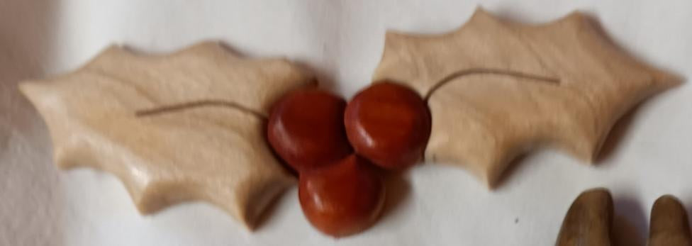 Ornament - Holly with Berries