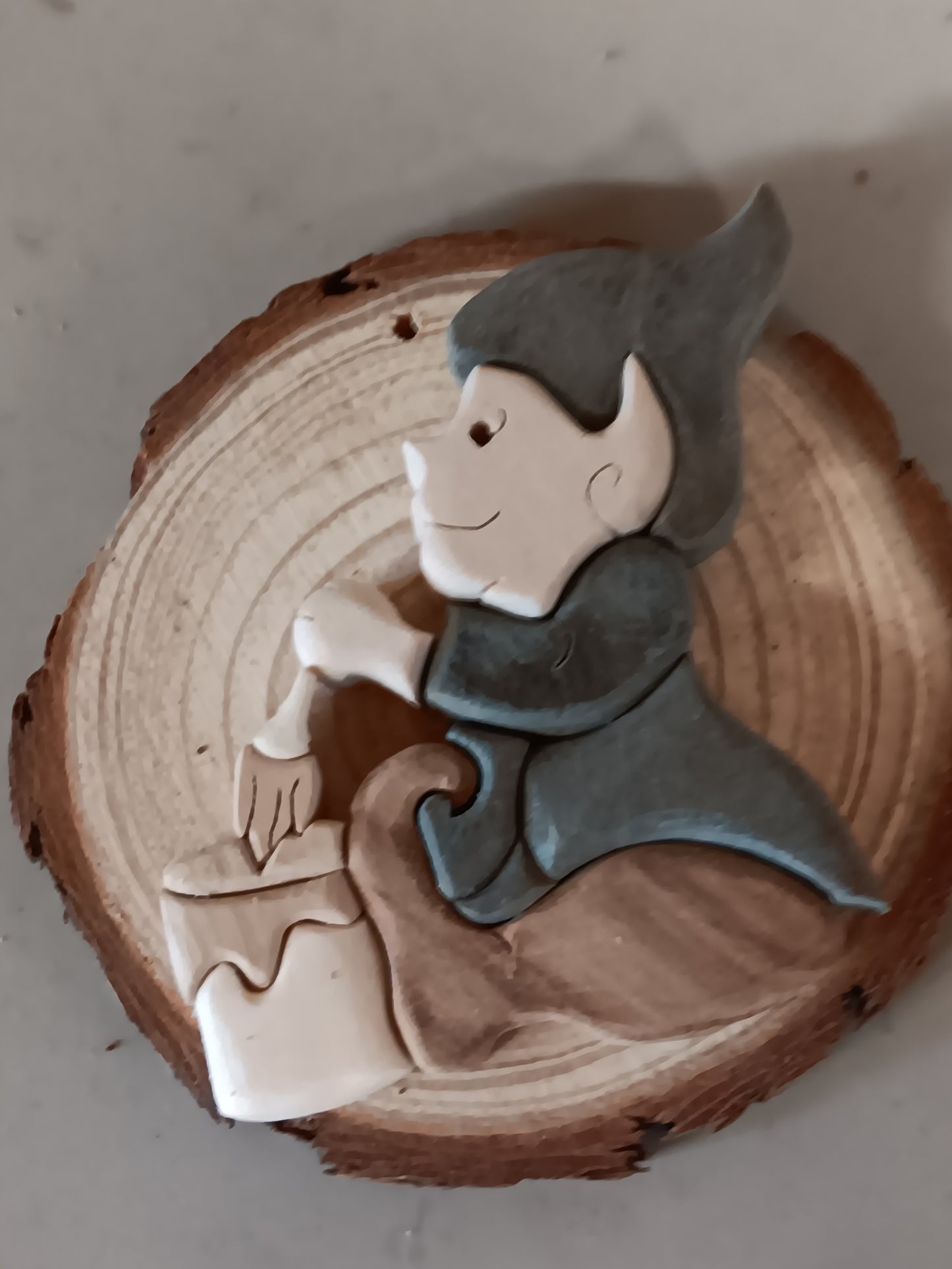 Ornament - Elf with Paint Brush