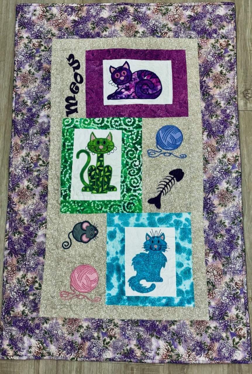 Quilt - Kitty (lap size)