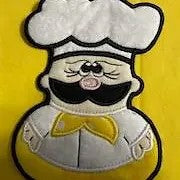 Mug Rug - Chef