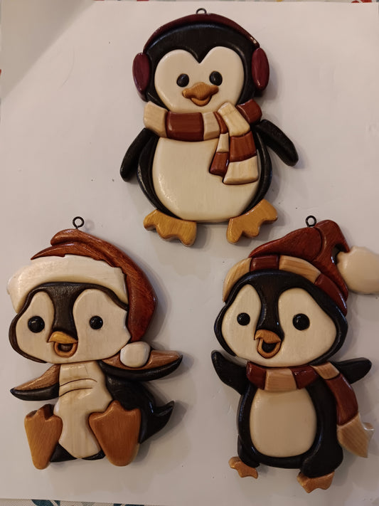 Ornaments - Penguins (Set of 3)