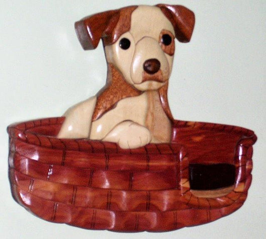 Puppy in a Basket #2