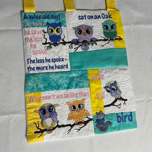 Wall Hanging - Wise Old Bird